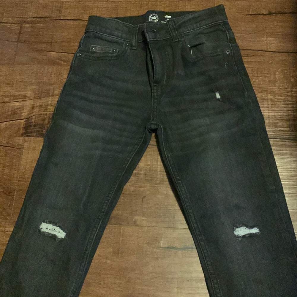 Black jeans for little boys